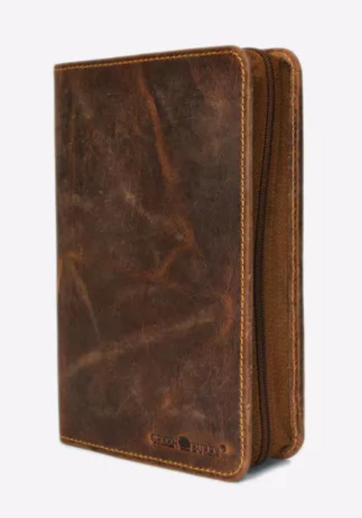 Cartera de bolígrafo vintage con cremallera 1574-25