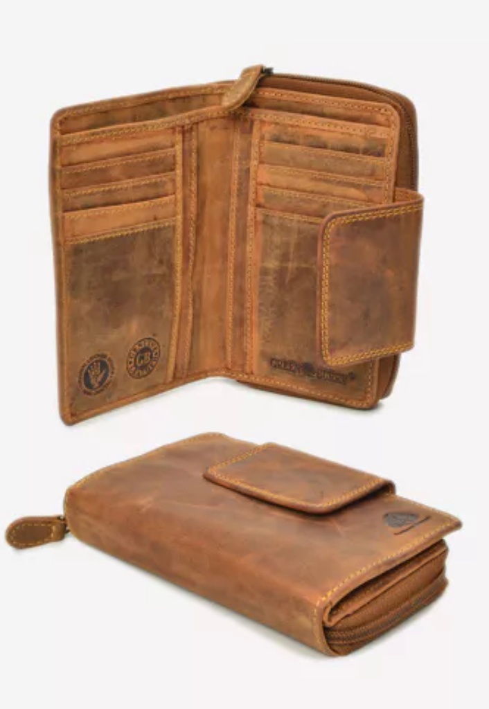 Billetera Vintage 1815-25/marrón