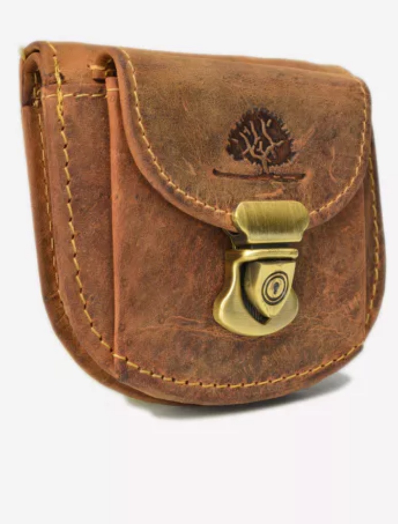 Monedero mini Vintage 1753-25/marrón