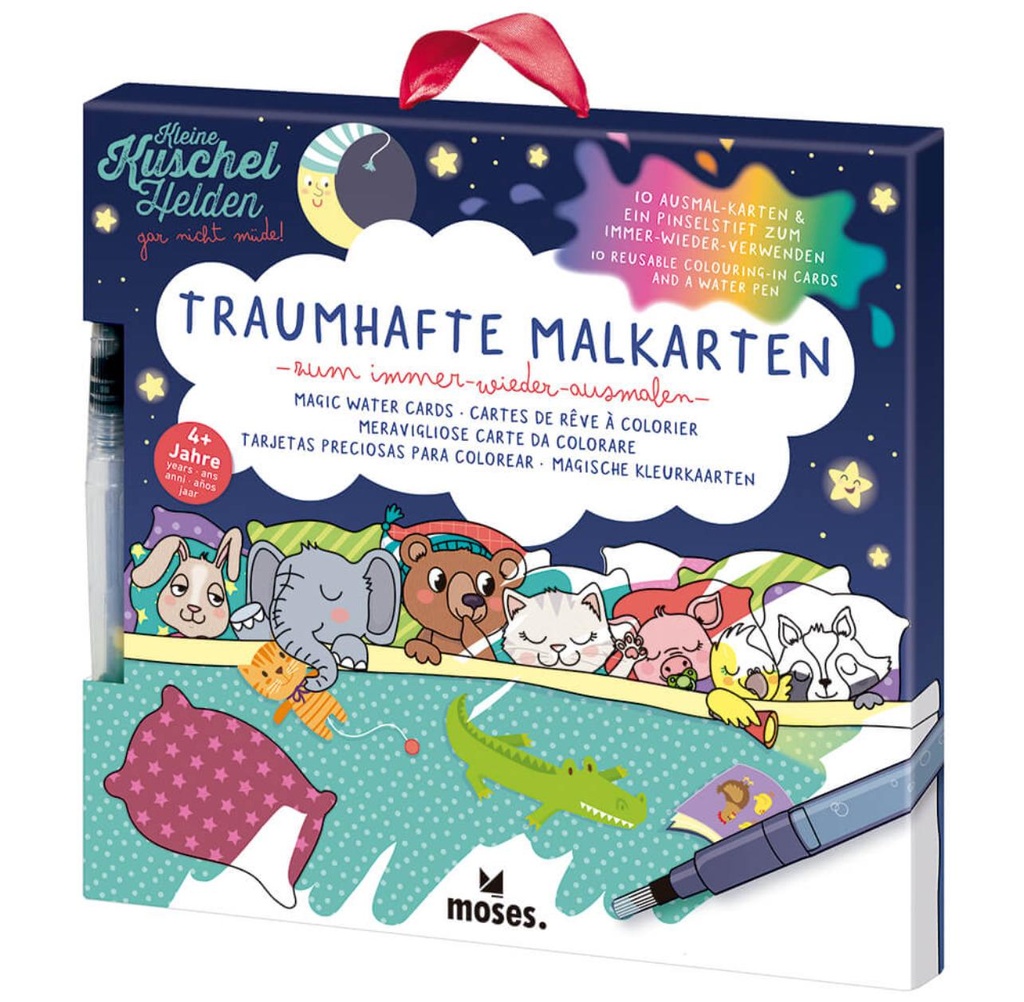 Tarjetas mágicas para colorear